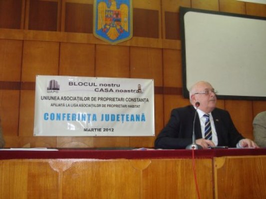Conferinţa judeţeană a Uniunii Asociaţiilor de Proprietari a reunit la Constanţa 150 de delegaţi